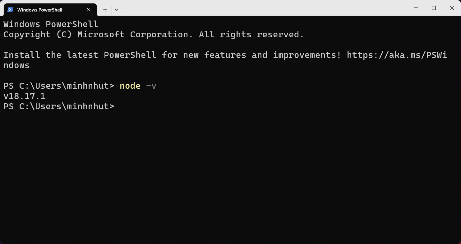 Node.js installed